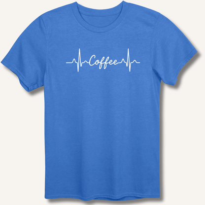 T-Shirt Heather Royal / XS Caffeine Pulse T-Shirt