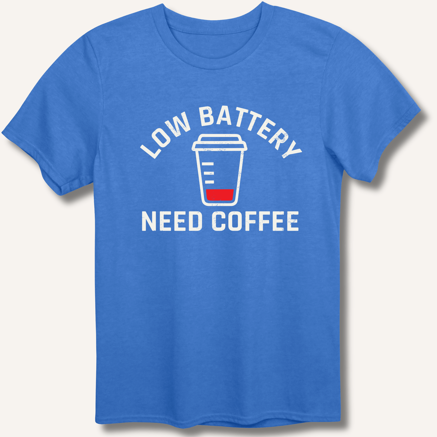 T-Shirt Heather Royal / XS Low Battery T-Shirt