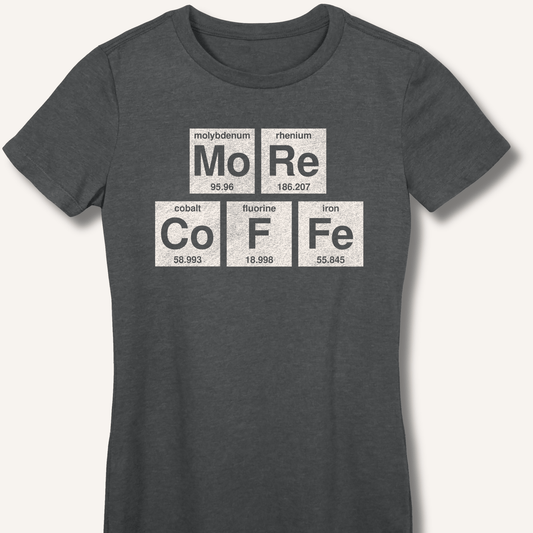 T-Shirt S / Dark Heather More Coffee Fitted T-Shirt