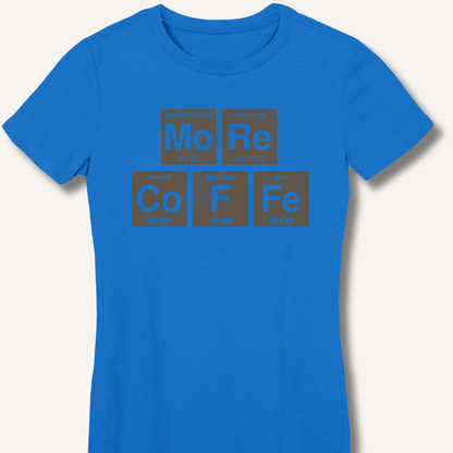 T-Shirt S / Royal More Coffee Fitted T-Shirt