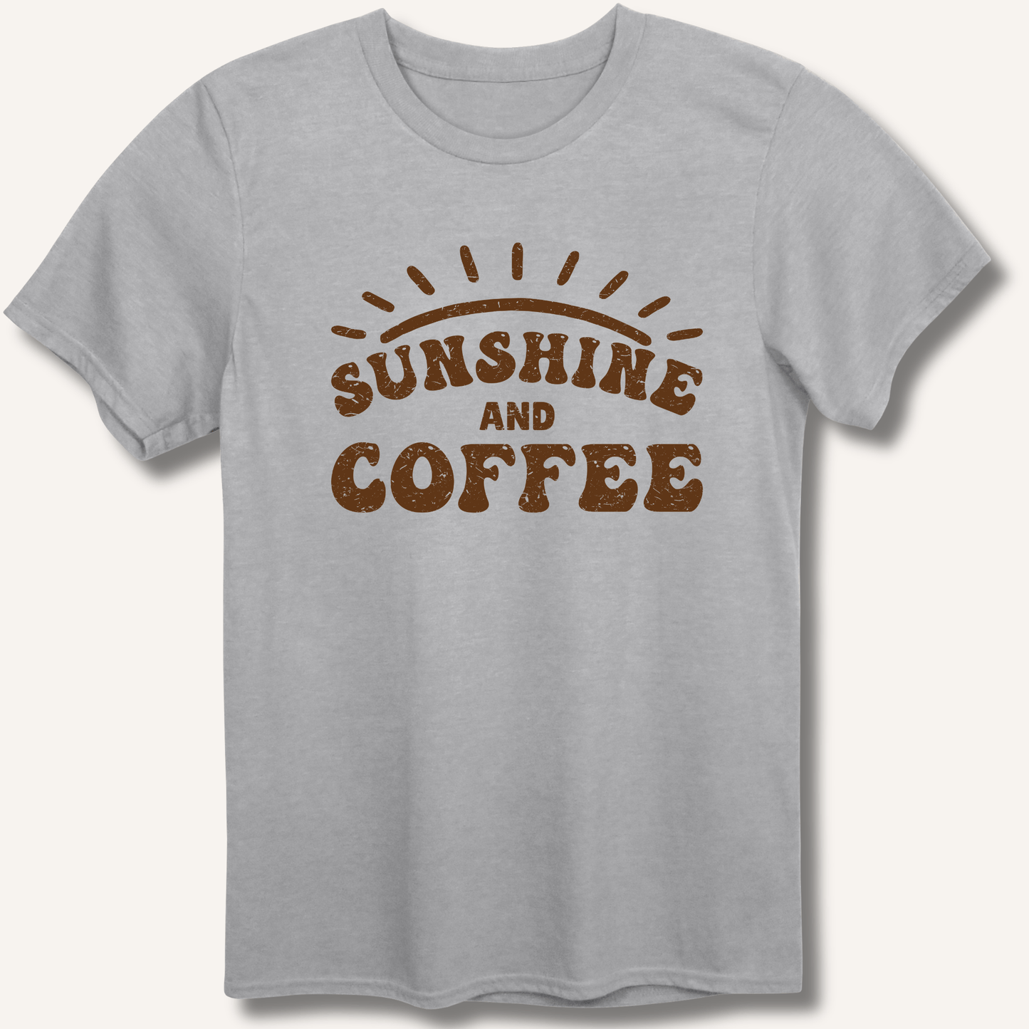 T-Shirt Sport Grey / XS Sunshine and Coffee T-Shirt