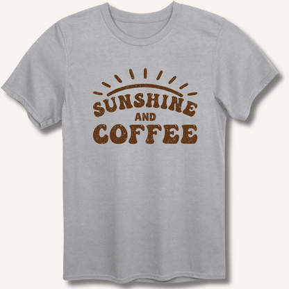 T-Shirt Sport Grey / XS Sunshine and Coffee T-Shirt