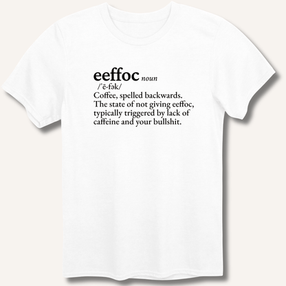 T-Shirt White / XS Eeffoc Definition T-Shirt