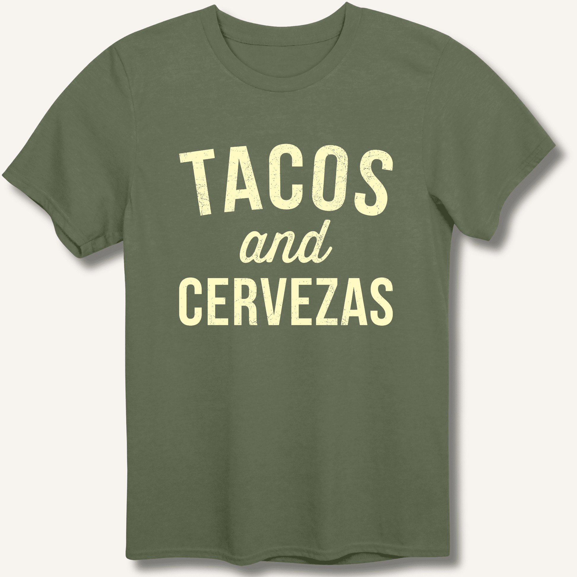 Tacos and Cervezas T-Shirt - Sip & Shirt