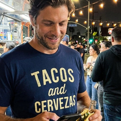 Tacos and Cervezas T-Shirt - Sip & Shirt