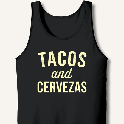 Tacos and Cervezas Tank - Sip & Shirt