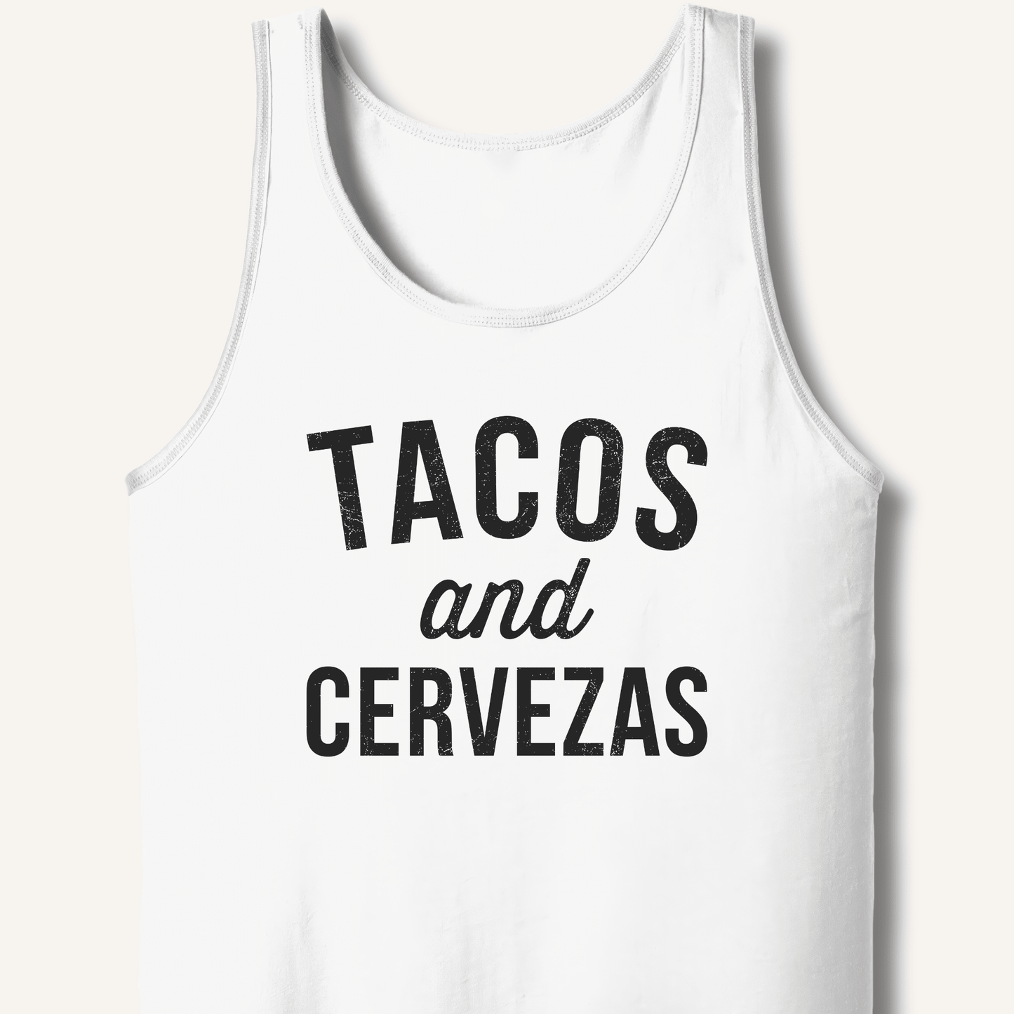 Tacos and Cervezas Tank - Sip & Shirt