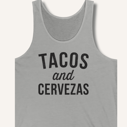 Tacos and Cervezas Tank - Sip & Shirt