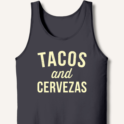 Tacos and Cervezas Tank - Sip & Shirt