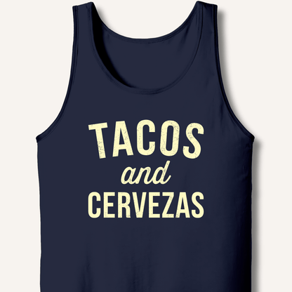 Tacos and Cervezas Tank - Sip & Shirt