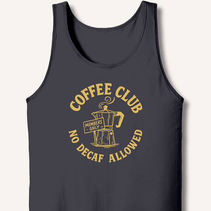 Tank Top Dark Grey / XS Coffee Club Tank