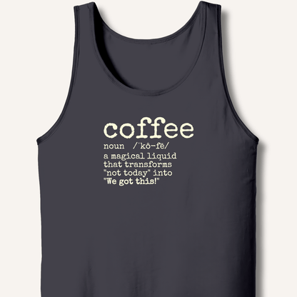 Tank Top Dark Grey / XS Coffee Definition Tank