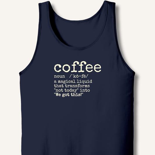 Tank Top Navy / XS Coffee Definition Tank