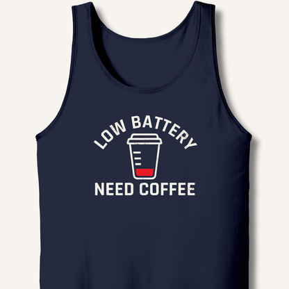 Tank Top Navy / XS Low Battery Tank