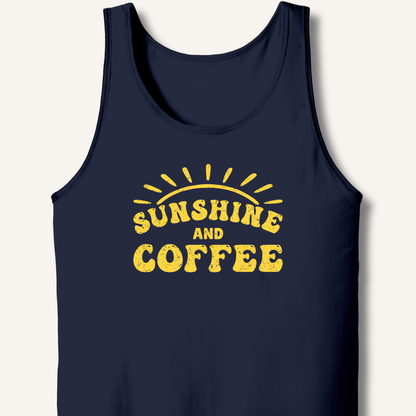 Tank Top Navy / XS Sunshine and Coffee Tank