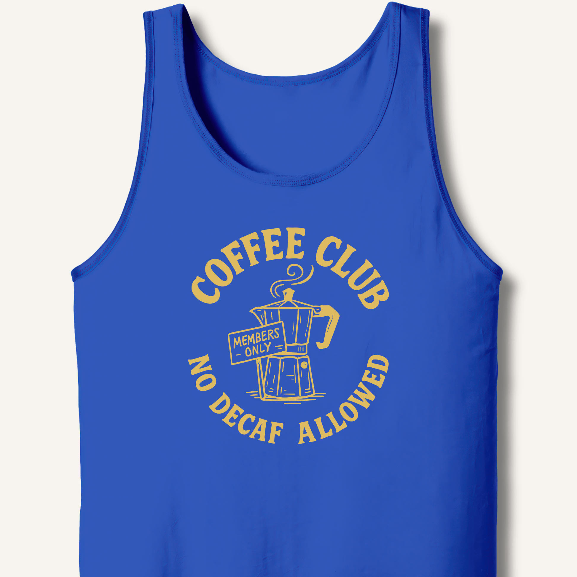 Tank Top True Royal / XS Coffee Club Tank