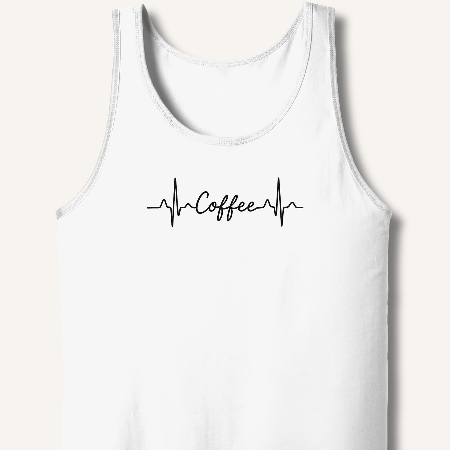 Tank Top White / XS Caffeine Pulse Tank