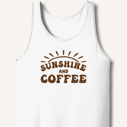 Tank Top White / XS Sunshine and Coffee Tank