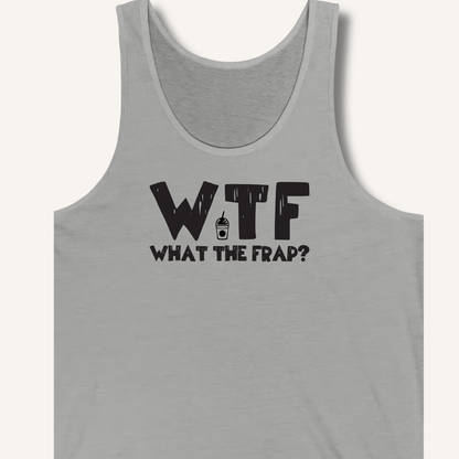 Tank Top XS / Athletic Heather WTF What The Frap? Tank