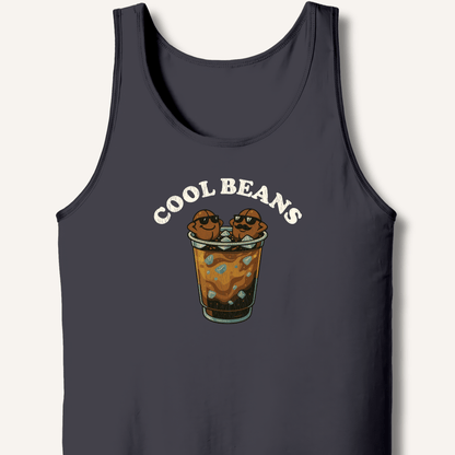 Tank Top XS / Dark Grey Cool Beans Tank