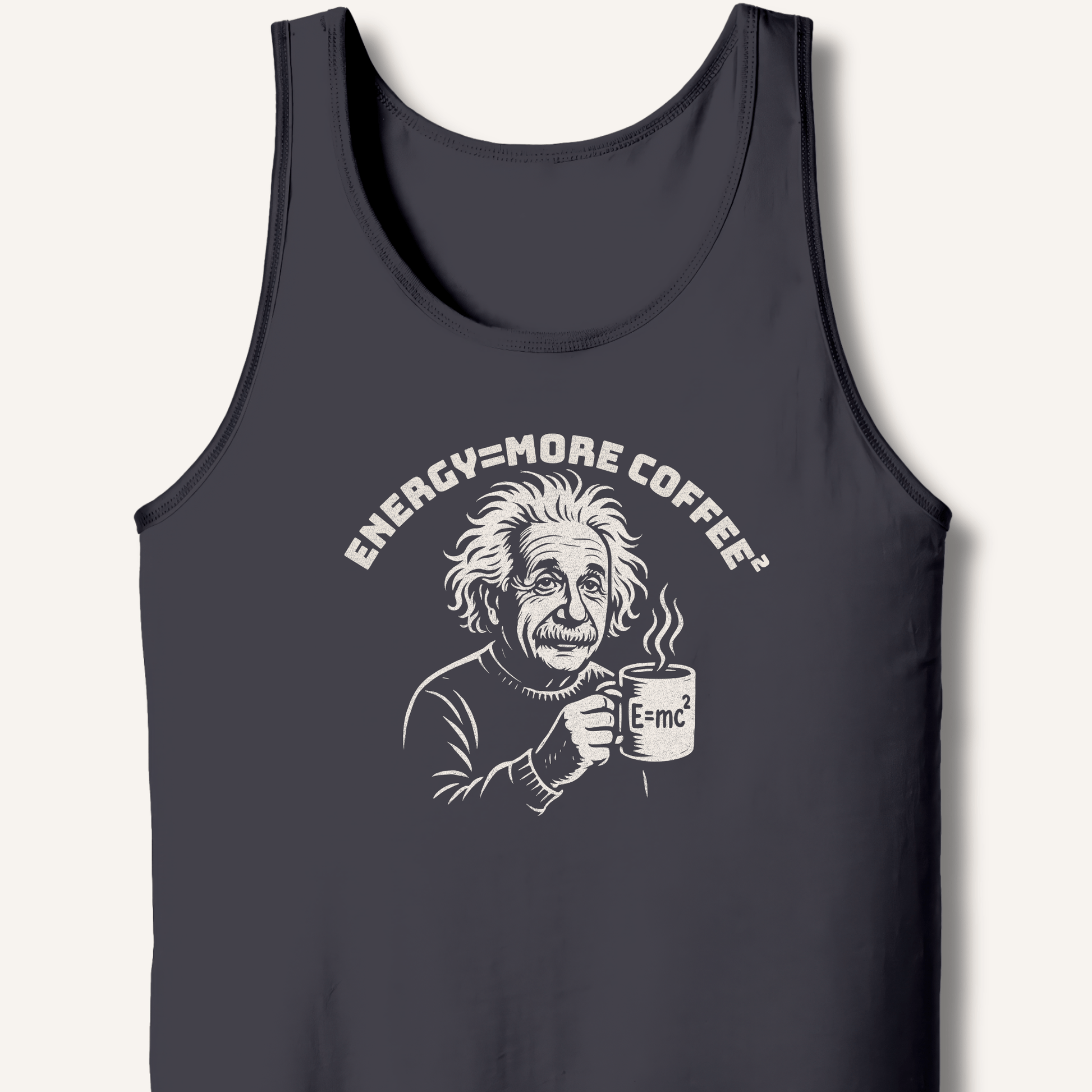 Tank Top XS / Dark Grey Energy = More Coffee² Tank