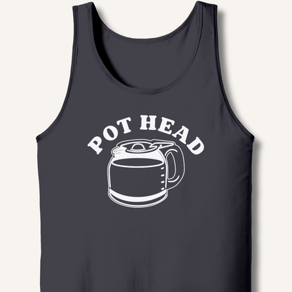 Tank Top XS / Dark Grey Pot Head Tank