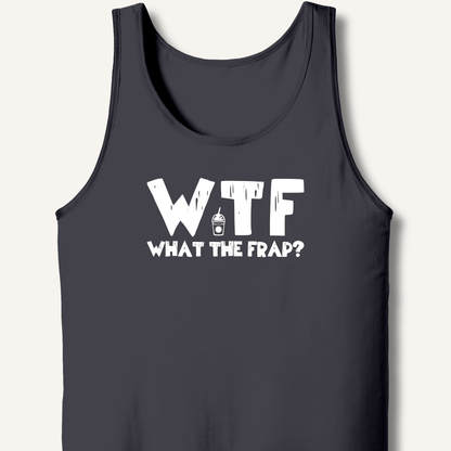 Tank Top XS / Dark Grey WTF What The Frap? Tank