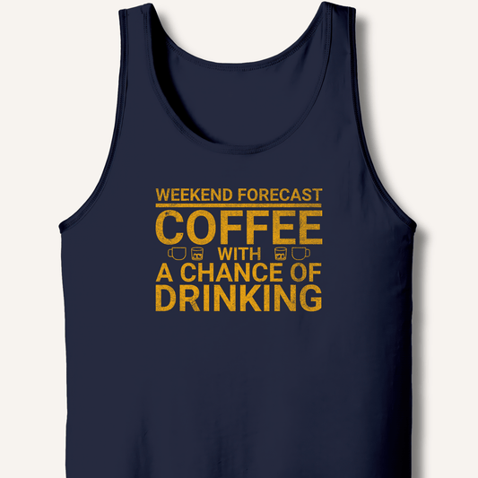 Tank Top XS / Navy Weekend Forecast Tank