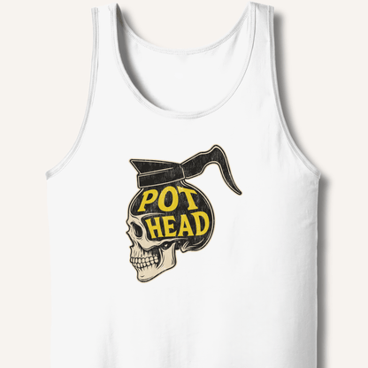 Tank Top XS / White Pot Head Tank