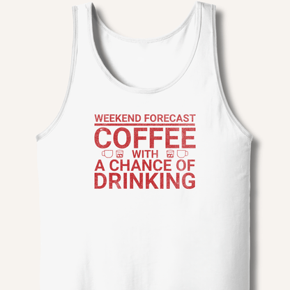 Tank Top XS / White Weekend Forecast Tank
