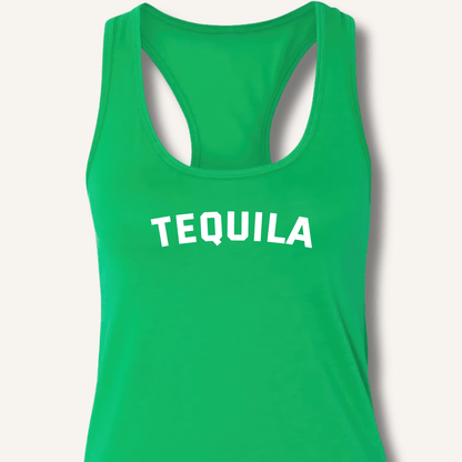 TEQUILA Racerback Tank - Sip & Shirt