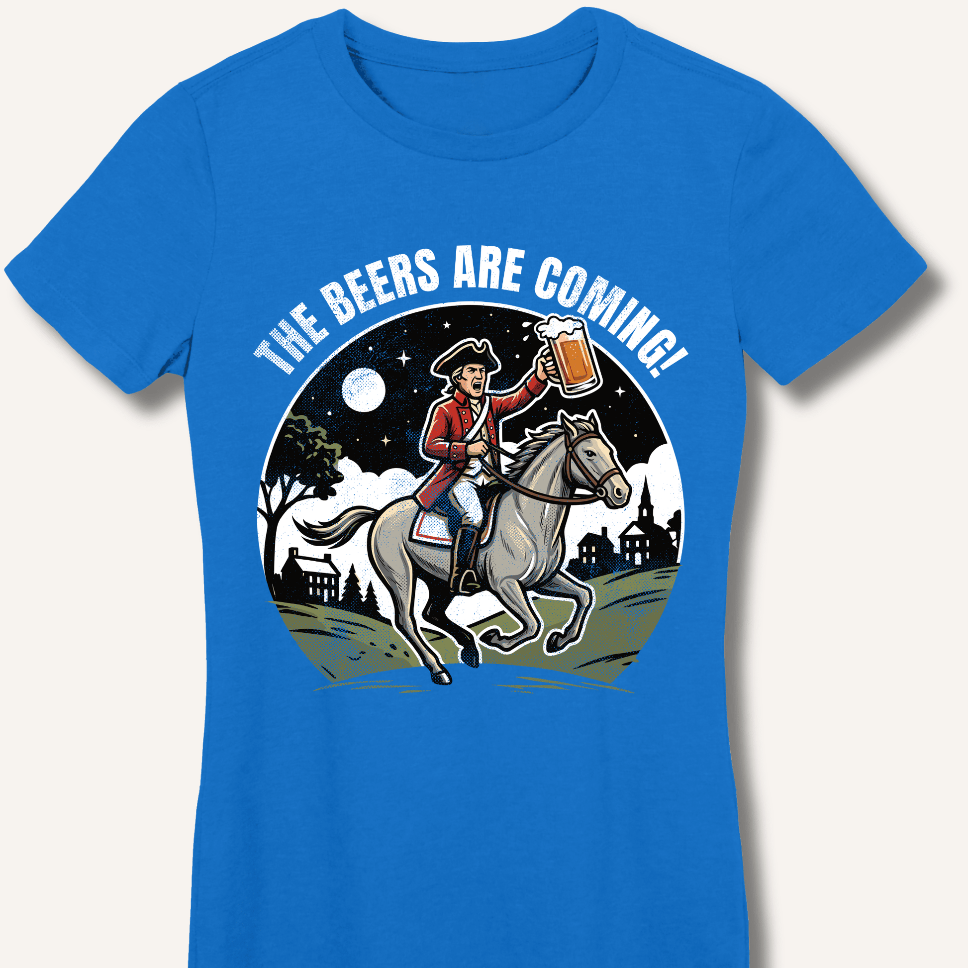 The Beers Are Coming! Fitted T-Shirt - Sip & Shirt