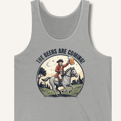 The Beers Are Coming! Tank - Sip & Shirt