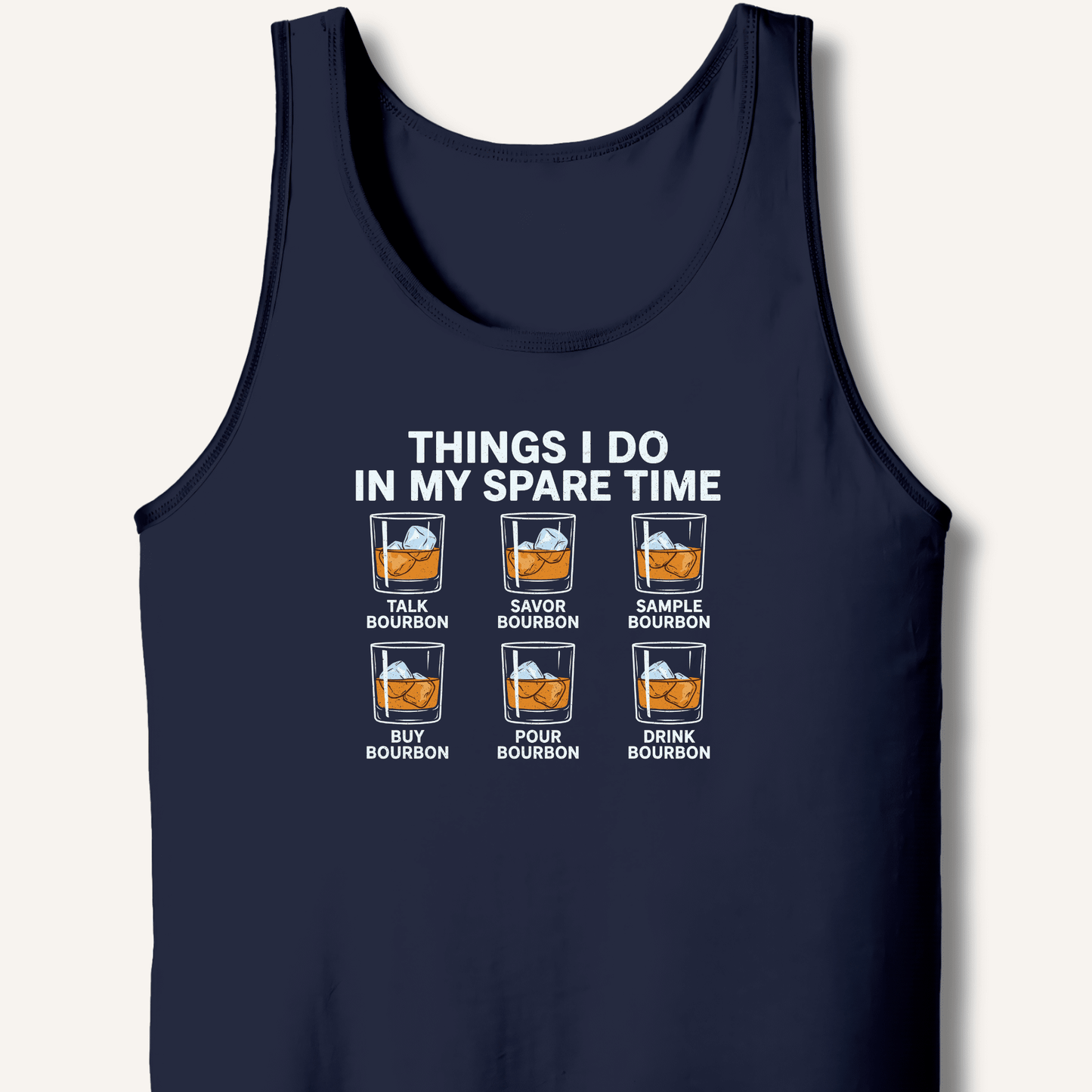 Things I Do In My Spare Time Tank - Sip & Shirt