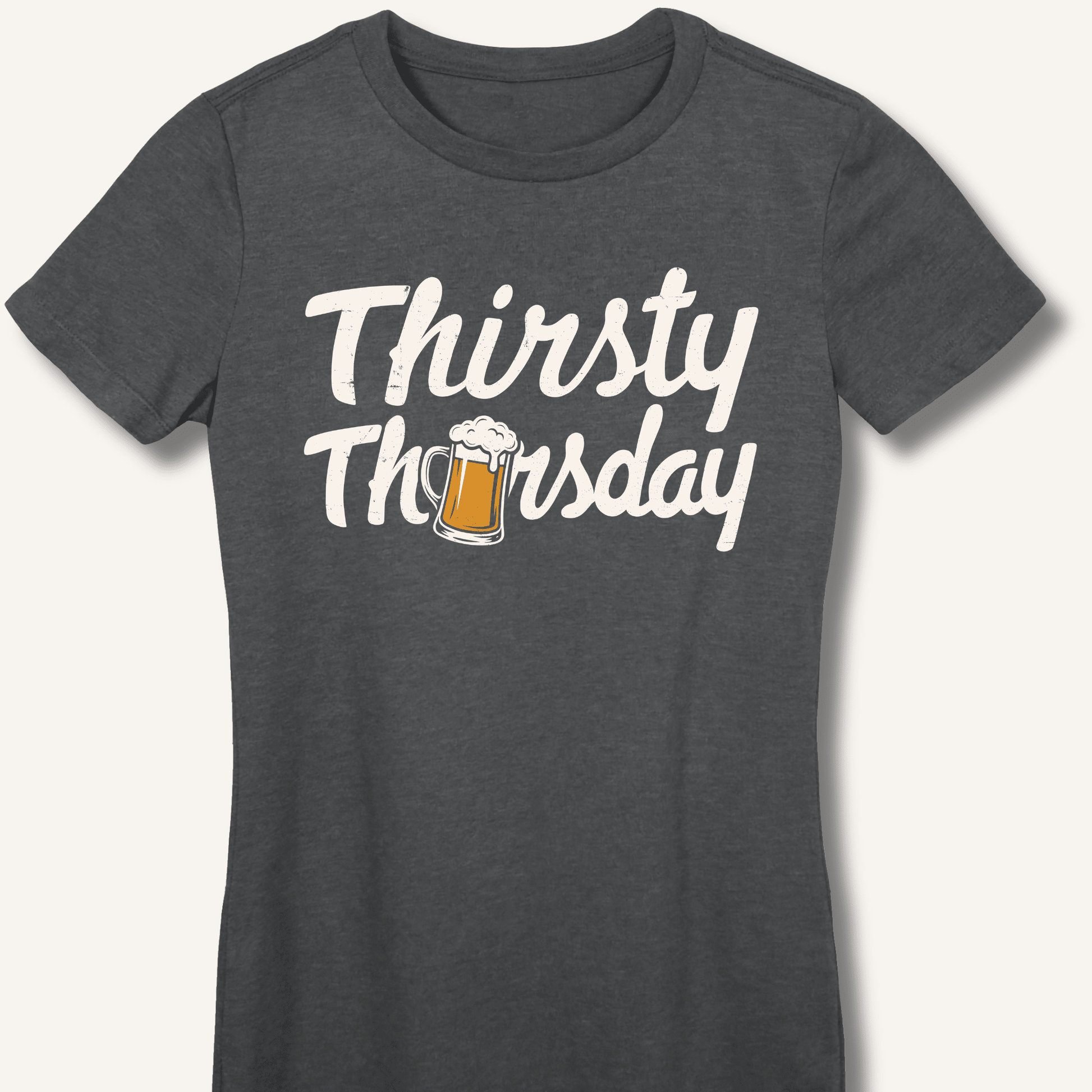 Thirsty Thursday Fitted T-Shirt - Sip & Shirt