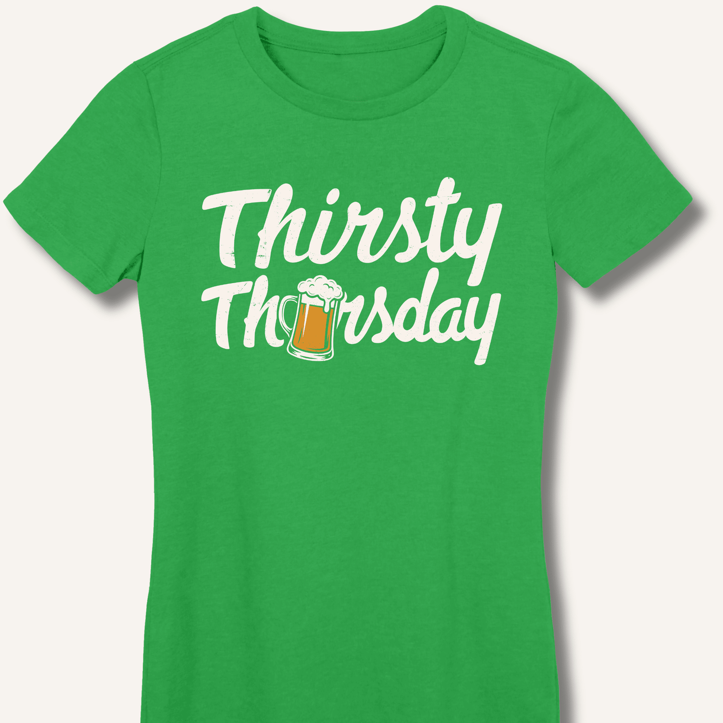 Thirsty Thursday Fitted T-Shirt - Sip & Shirt