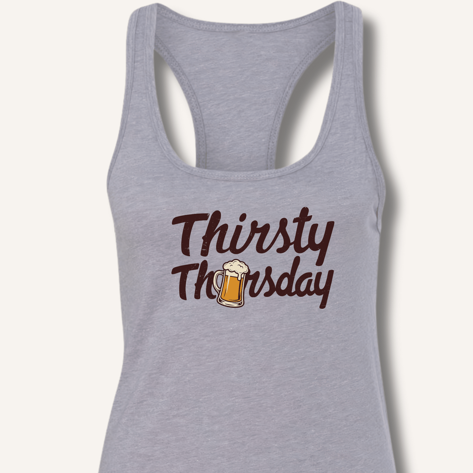 Thirsty Thursday Racerback Tank - Sip & Shirt