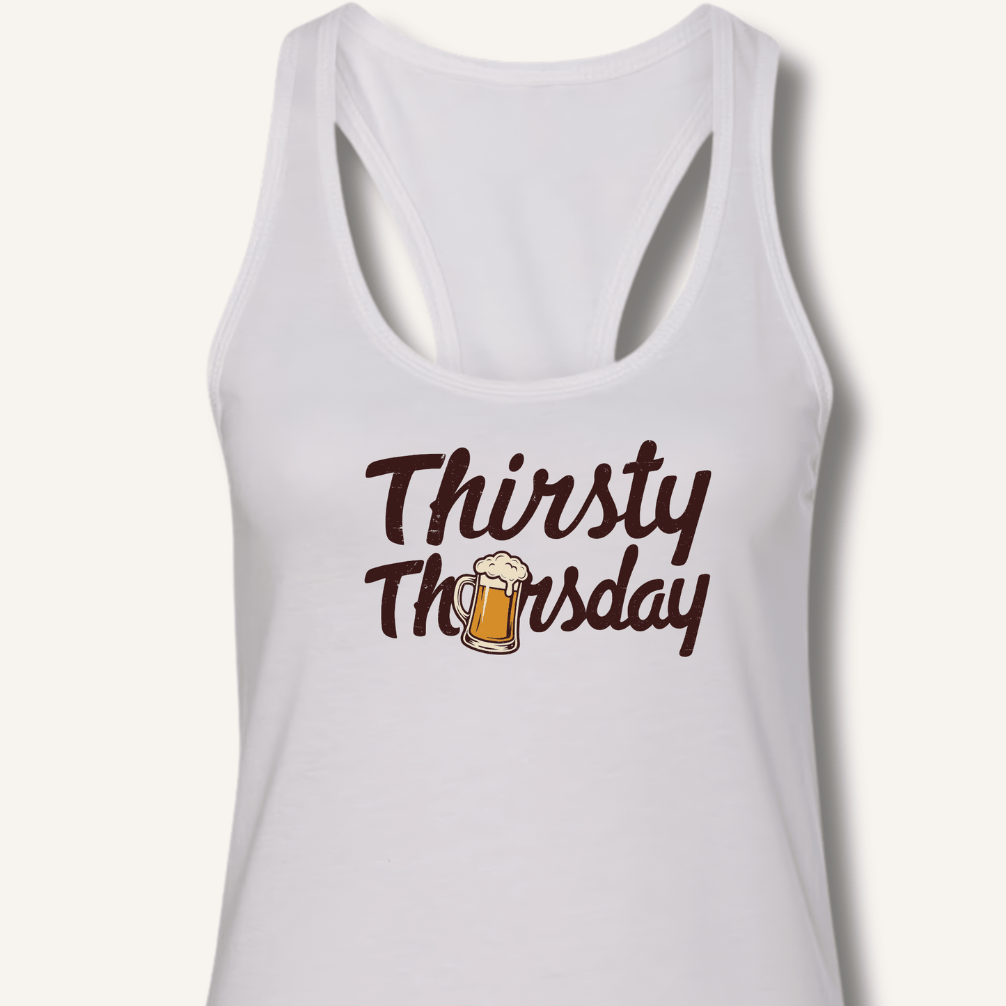 Thirsty Thursday Racerback Tank - Sip & Shirt