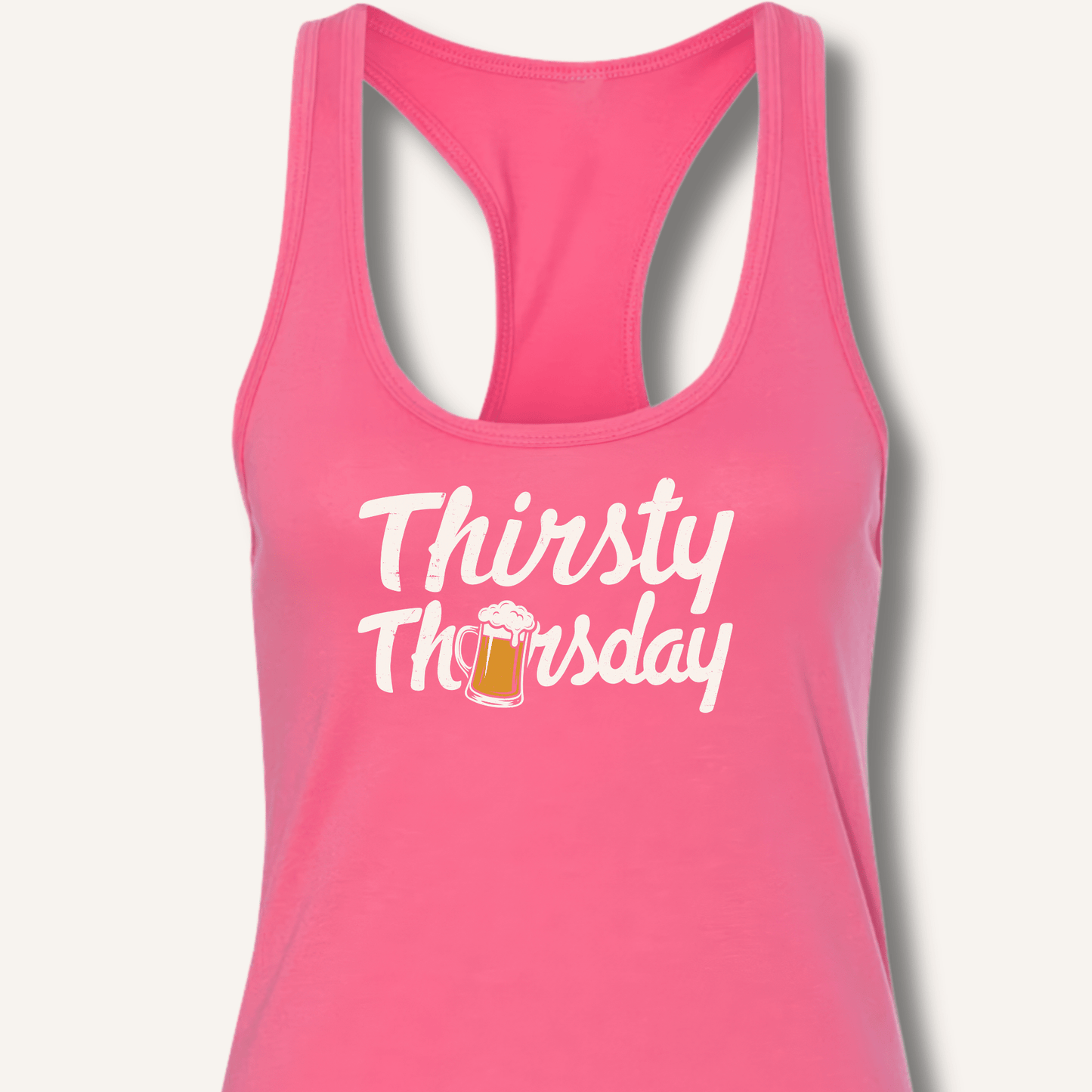 Thirsty Thursday Racerback Tank - Sip & Shirt