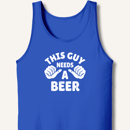 This Guy Needs A Beer Tank - Sip & Shirt