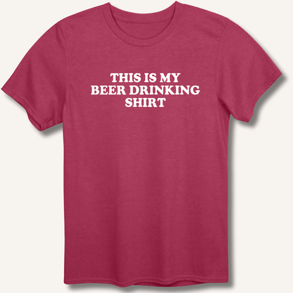 This Is My Beer Drinking Shirt T-Shirt - Sip & Shirt