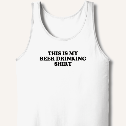 This Is My Beer Drinking Shirt Tank - Sip & Shirt