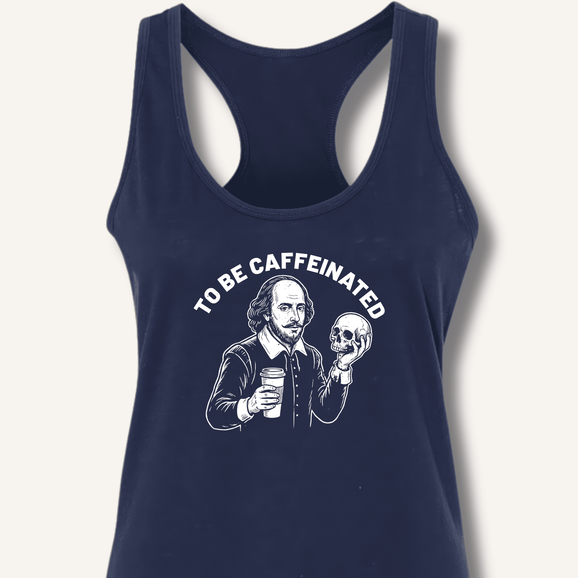To Be Caffeinated Racerback Tank - Sip & Shirt