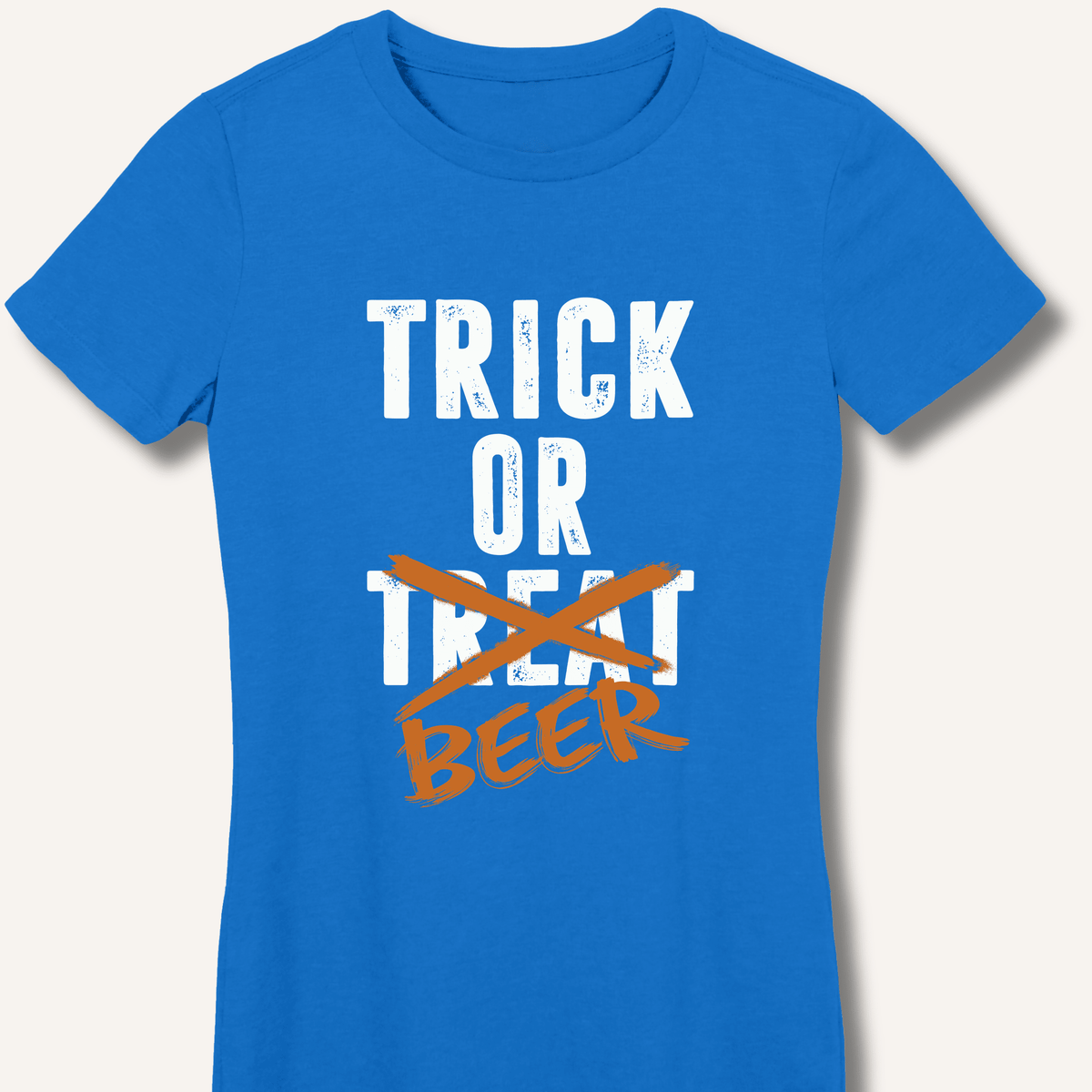 Trick or Beer Women's Fitted T-Shirt - Sip & Shirt