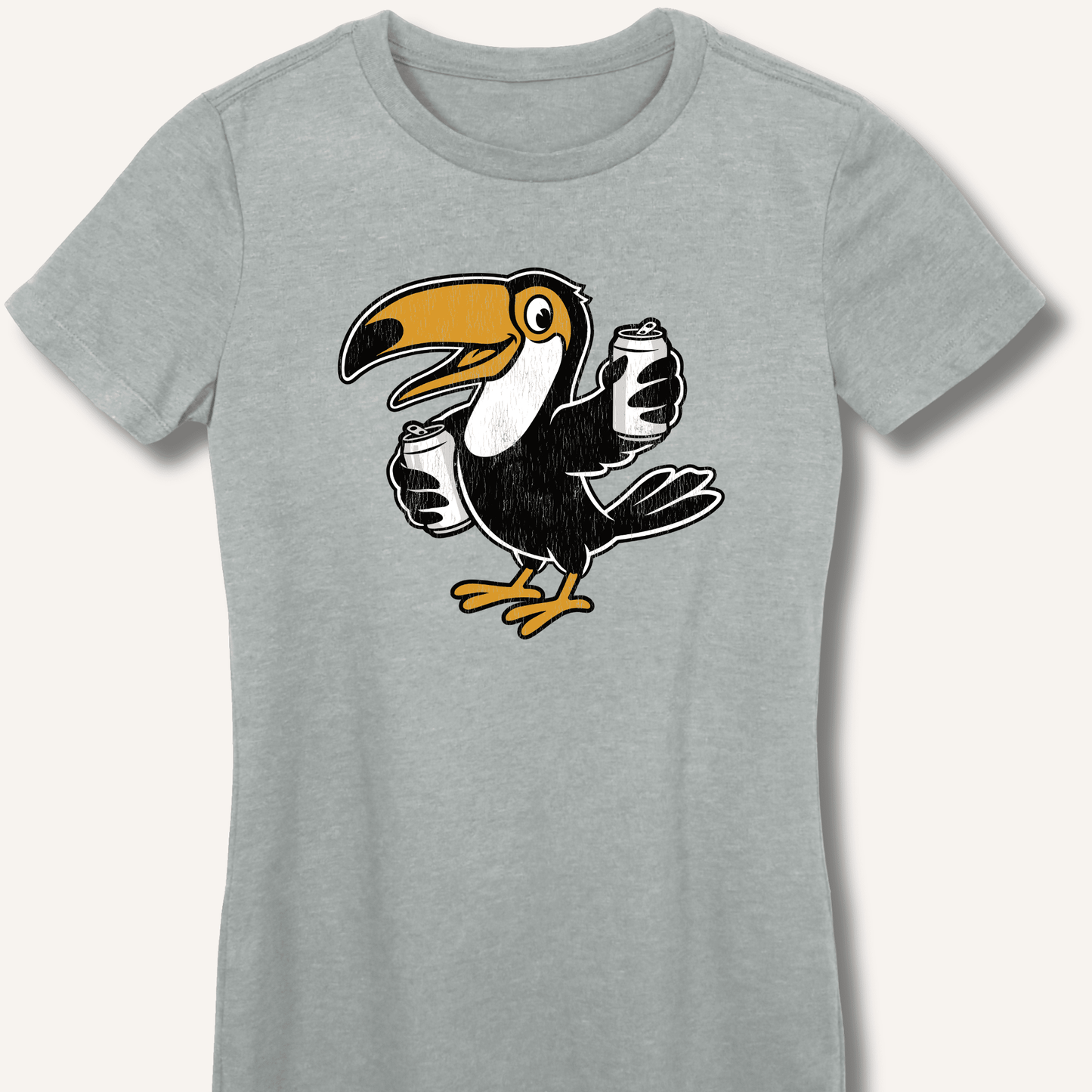 Two Cans Party Shirt Fitted T-Shirt - Sip & Shirt