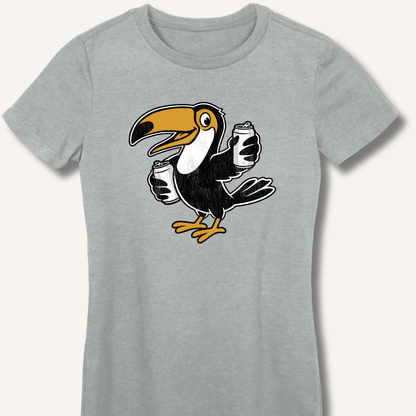 Two Cans Party Shirt Fitted T-Shirt - Sip & Shirt
