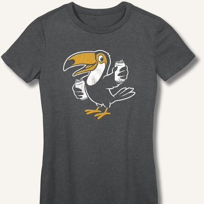 Two Cans Party Shirt Fitted T-Shirt - Sip & Shirt