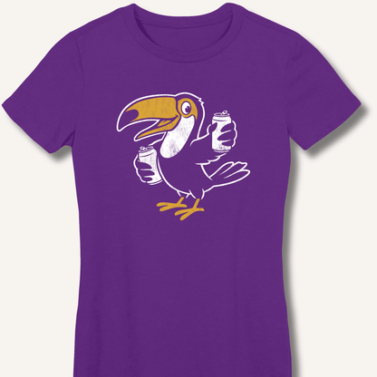 Two Cans Party Shirt Fitted T-Shirt - Sip & Shirt