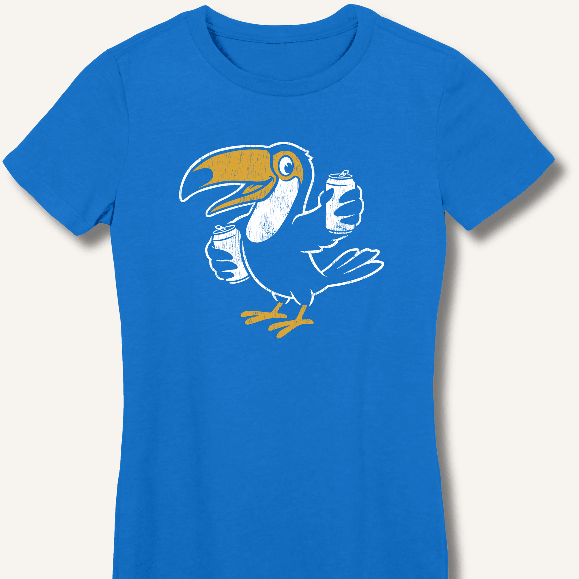 Two Cans Party Shirt Fitted T-Shirt - Sip & Shirt
