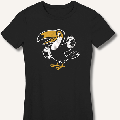 Two Cans Party Shirt Fitted T-Shirt - Sip & Shirt